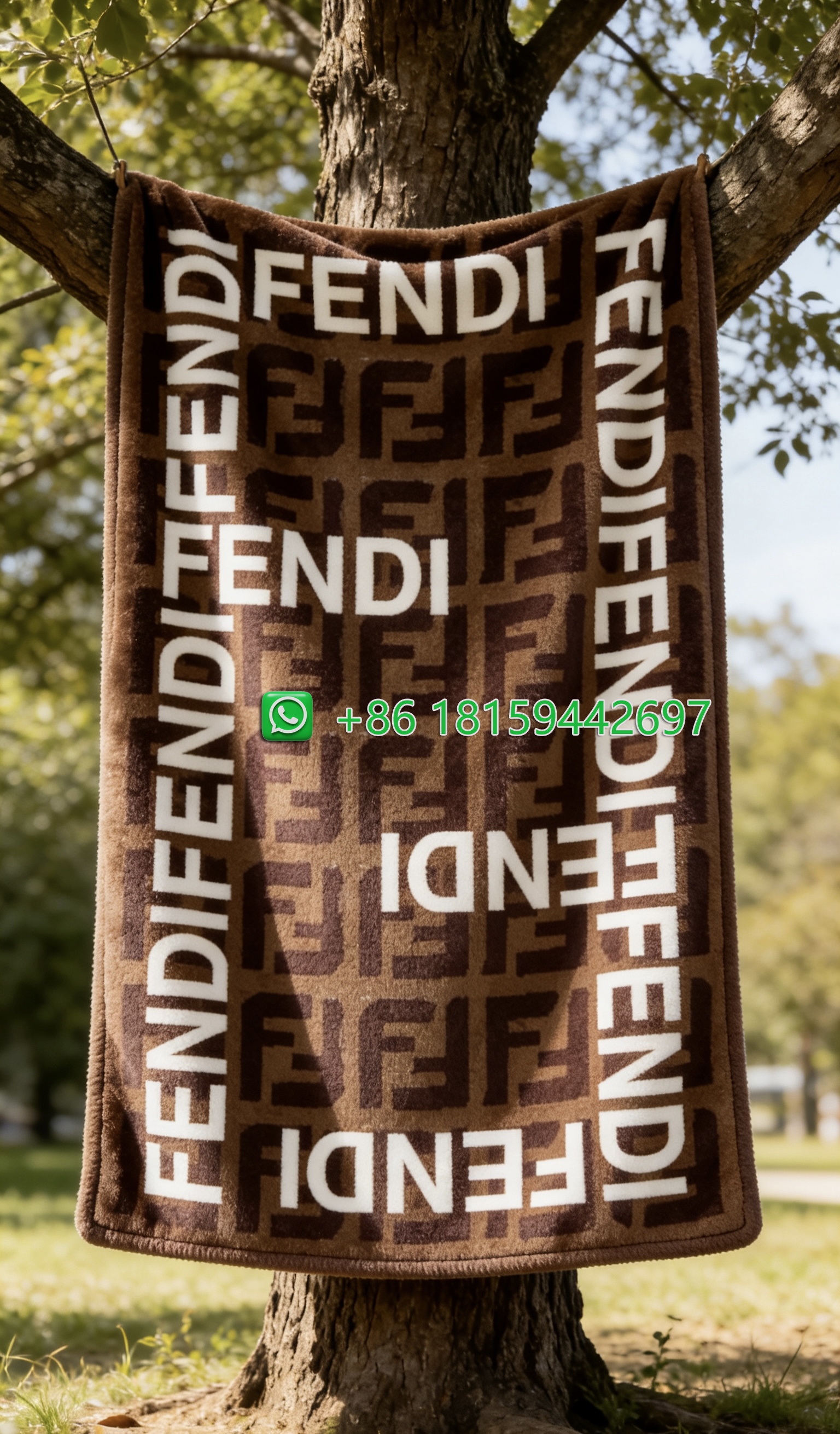 Fendi Throw Blankets